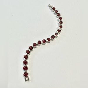 Siam ice bracelet from Touchstone Crystal